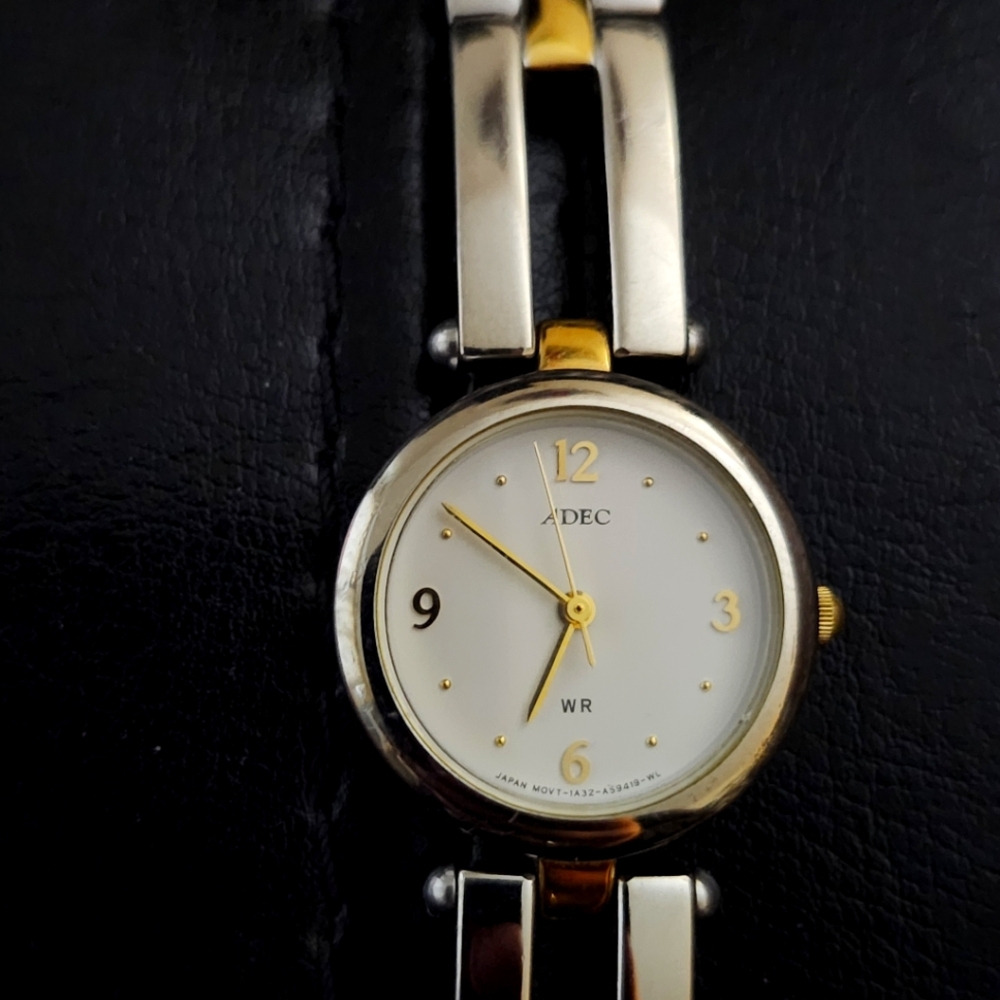 ADEC Gold and Silver TonefWatch Vintage 90's